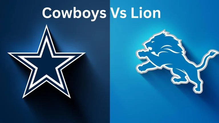 Cowboys vs Lions