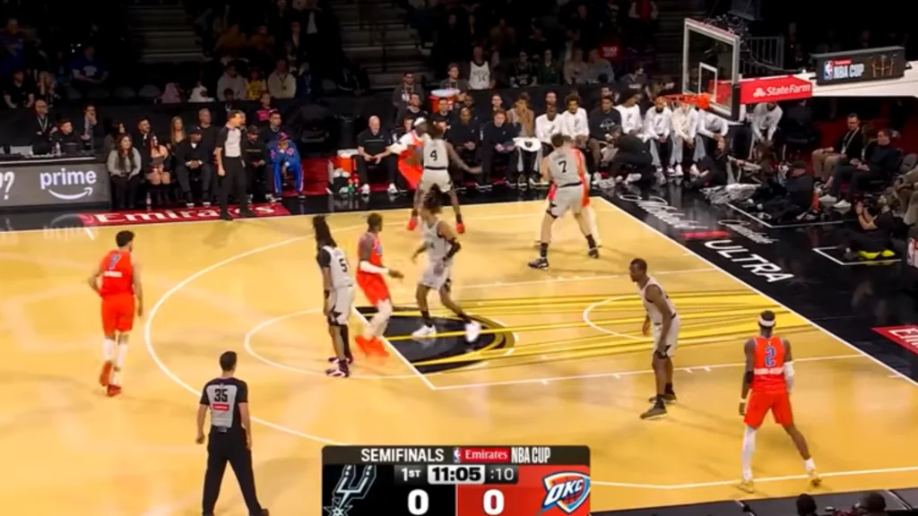 Spurs vs Thunder match stats