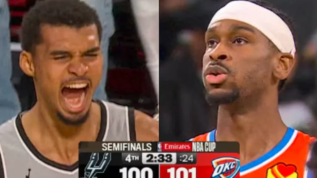 Spurs vs Thunder match stats