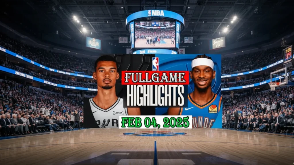 Spurs vs Thunder Match Stats Latest