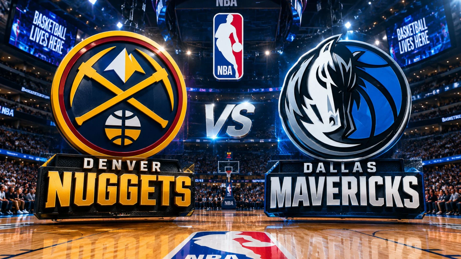 Jamal Murray and Nikola Jokic celebrate Denver Nuggets 142-135 win over Dallas Mavericks on March 25 2026