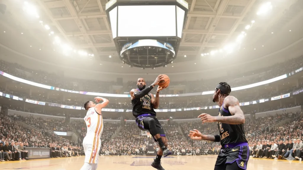 Hawks vs. Lakers Match Stats Latest