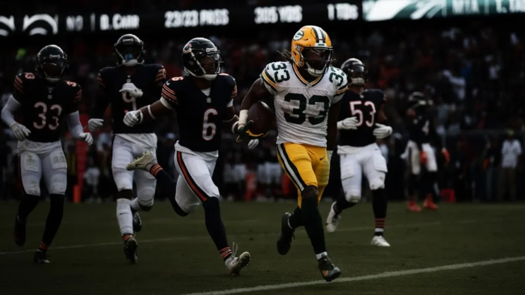 Packers vs Bears Latest Stats