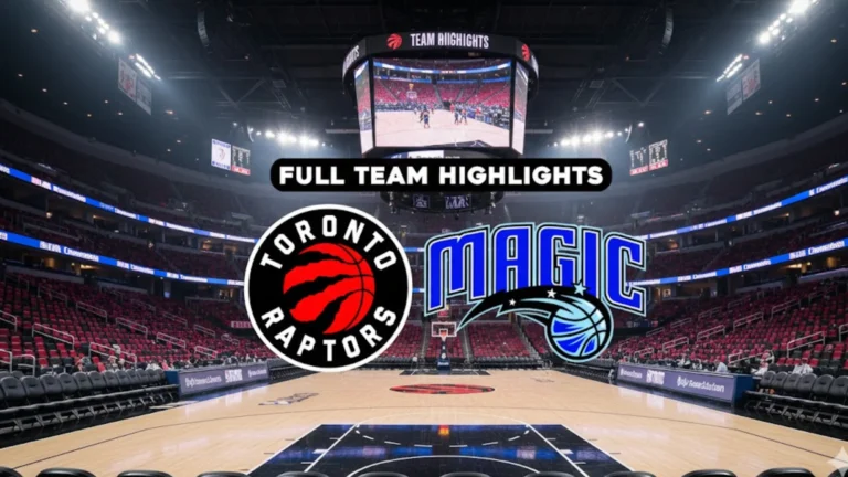 Raptors vs Magic Match Stats Latest