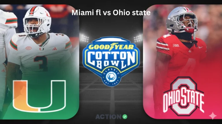 Miami FL vs Ohio State Match Latest