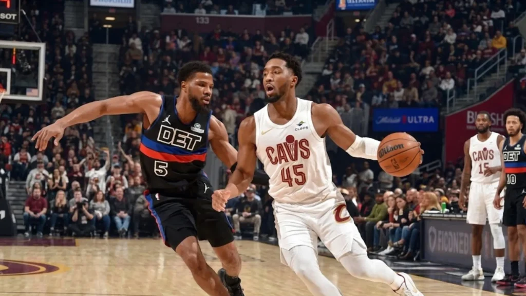 Cavaliers vs Pistons Match Stats