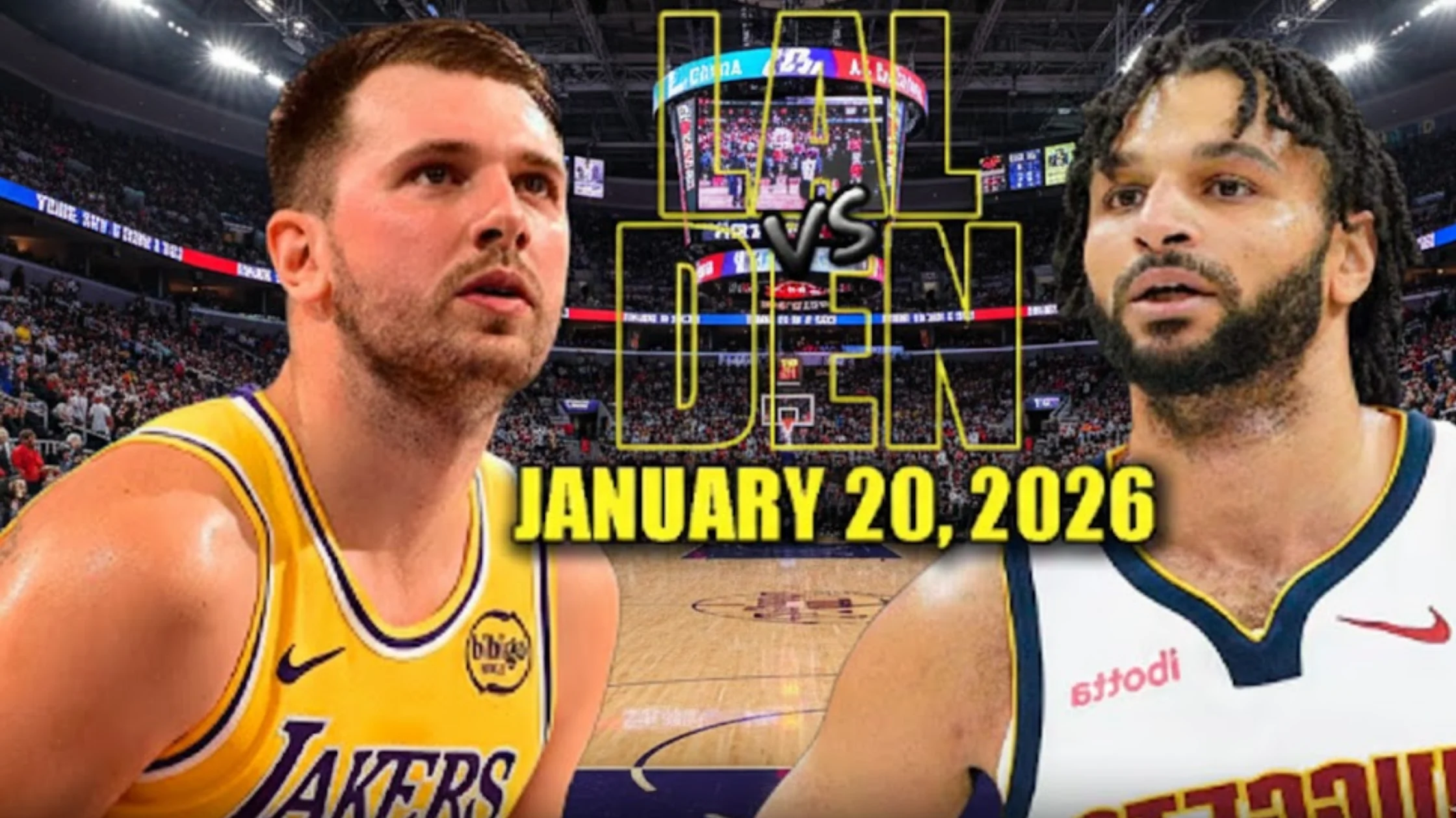 Lakers vs Denver Nuggets Match Player Stats