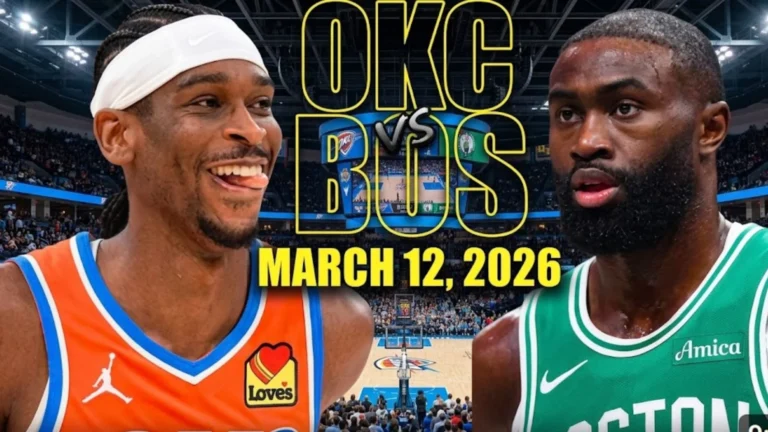 Celtics vs Thunder Match Stats Latest