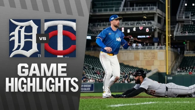 Detroit Tigers vs Minnesota Twins Match Player Stats
