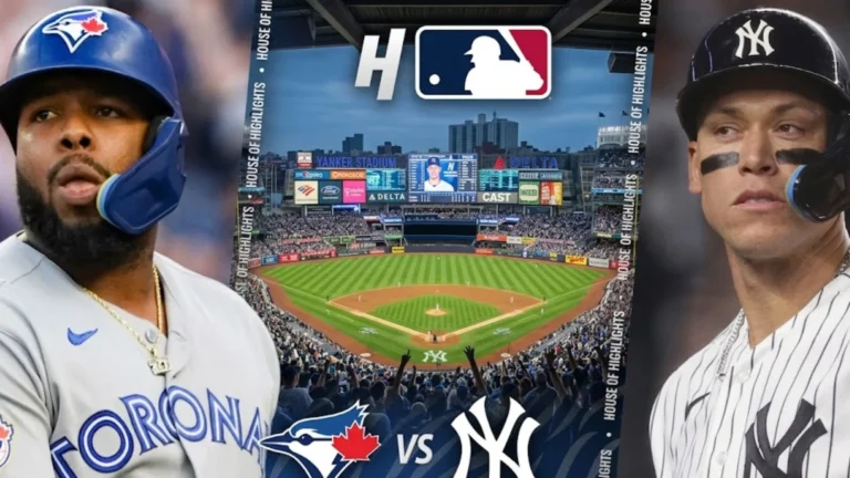 New York Yankees vs Toronto Blue Jays Match stats
