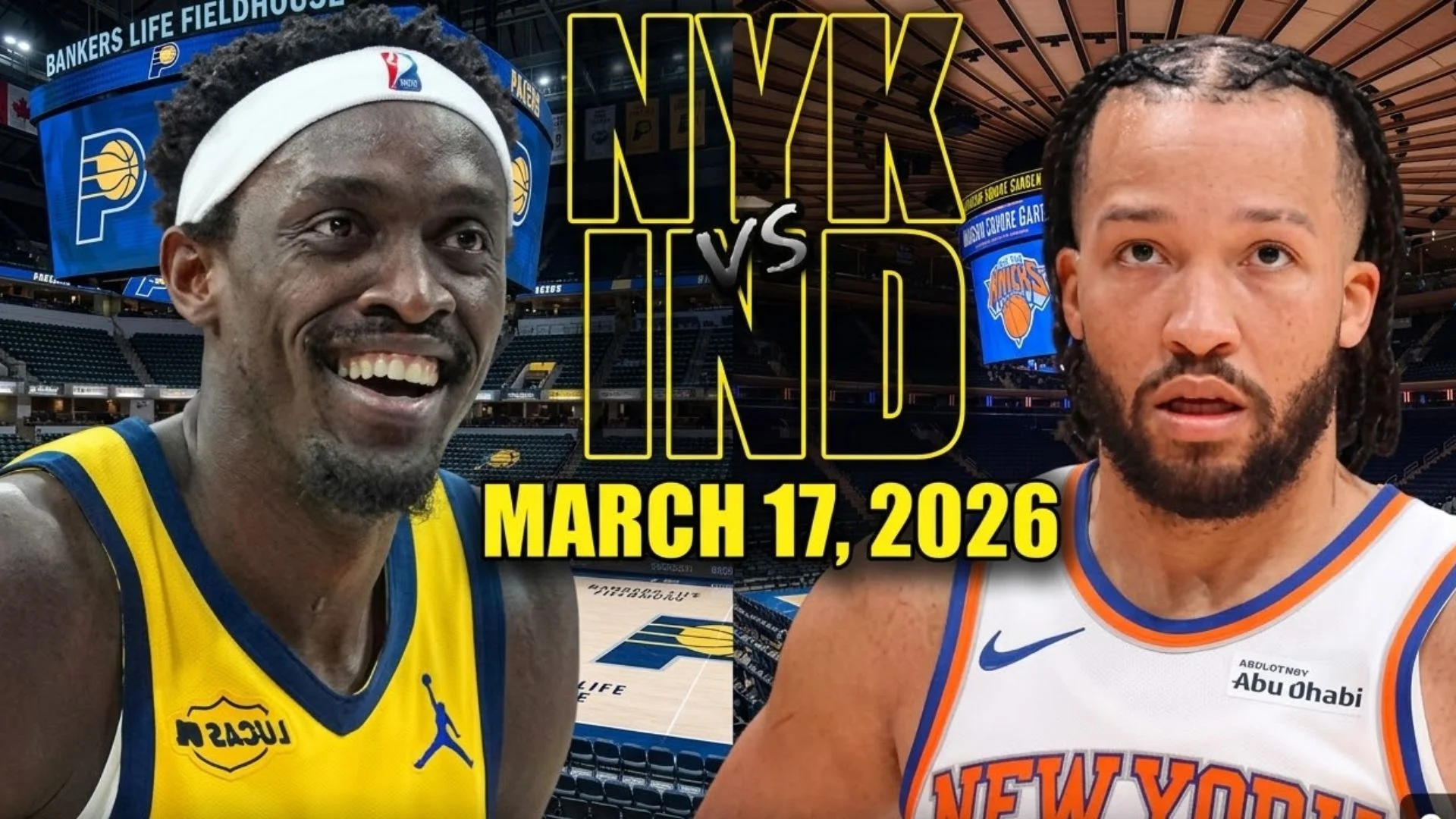 Pacers vs Knicks Match Player Stats