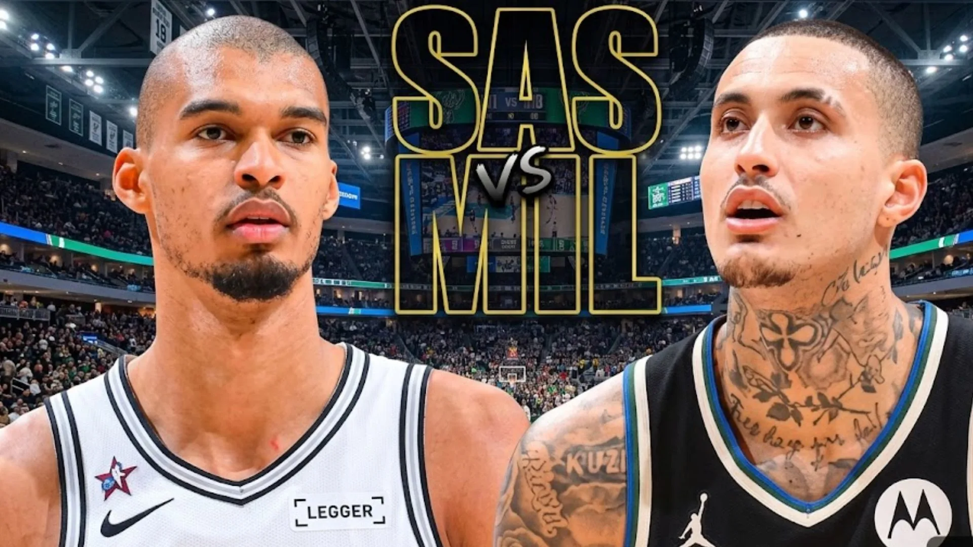 Spurs vs Bucks Match Stats