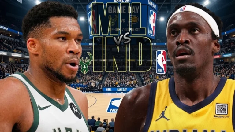 Bucks vs Pacers match stats