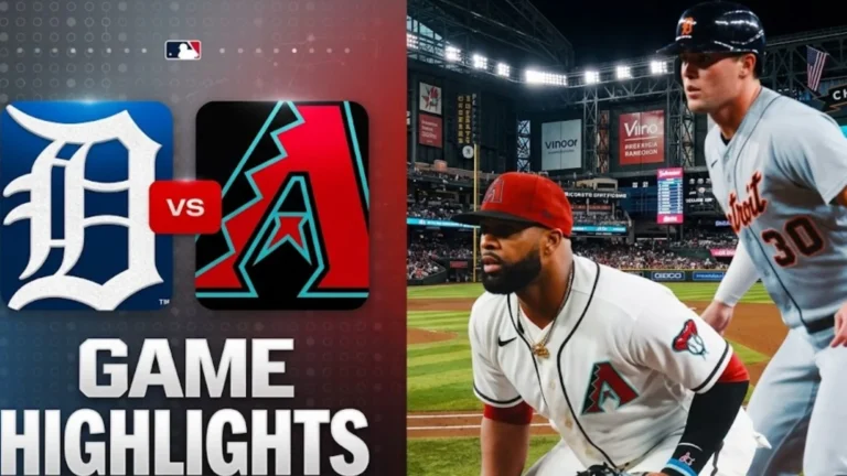 Tigers vs Diamondbacks Match Stats