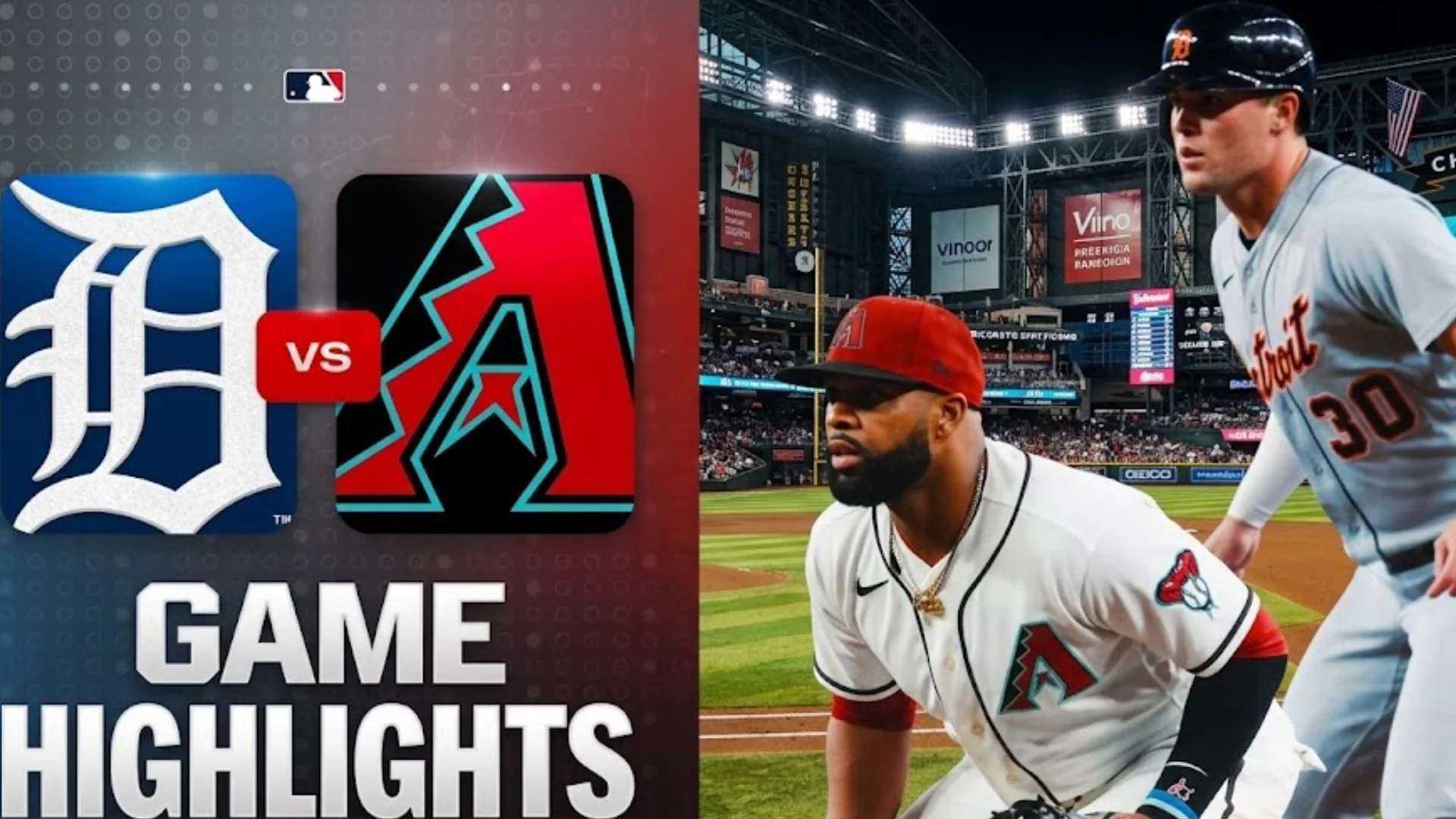 Tigers vs Diamondbacks Match Stats