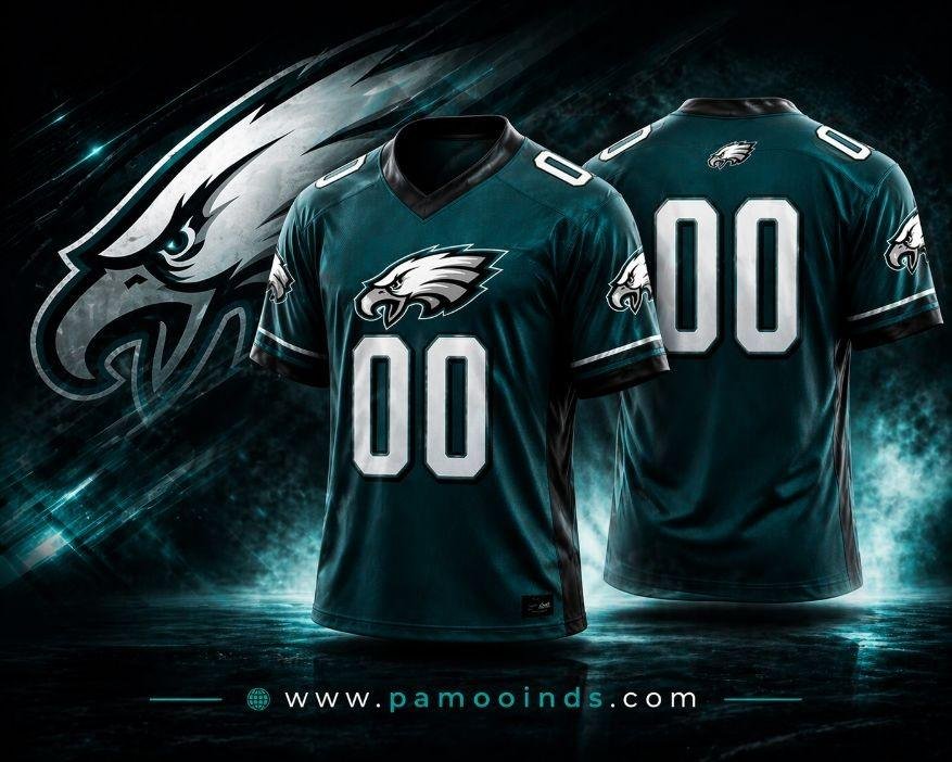 Custom Eagles Jersey Printing