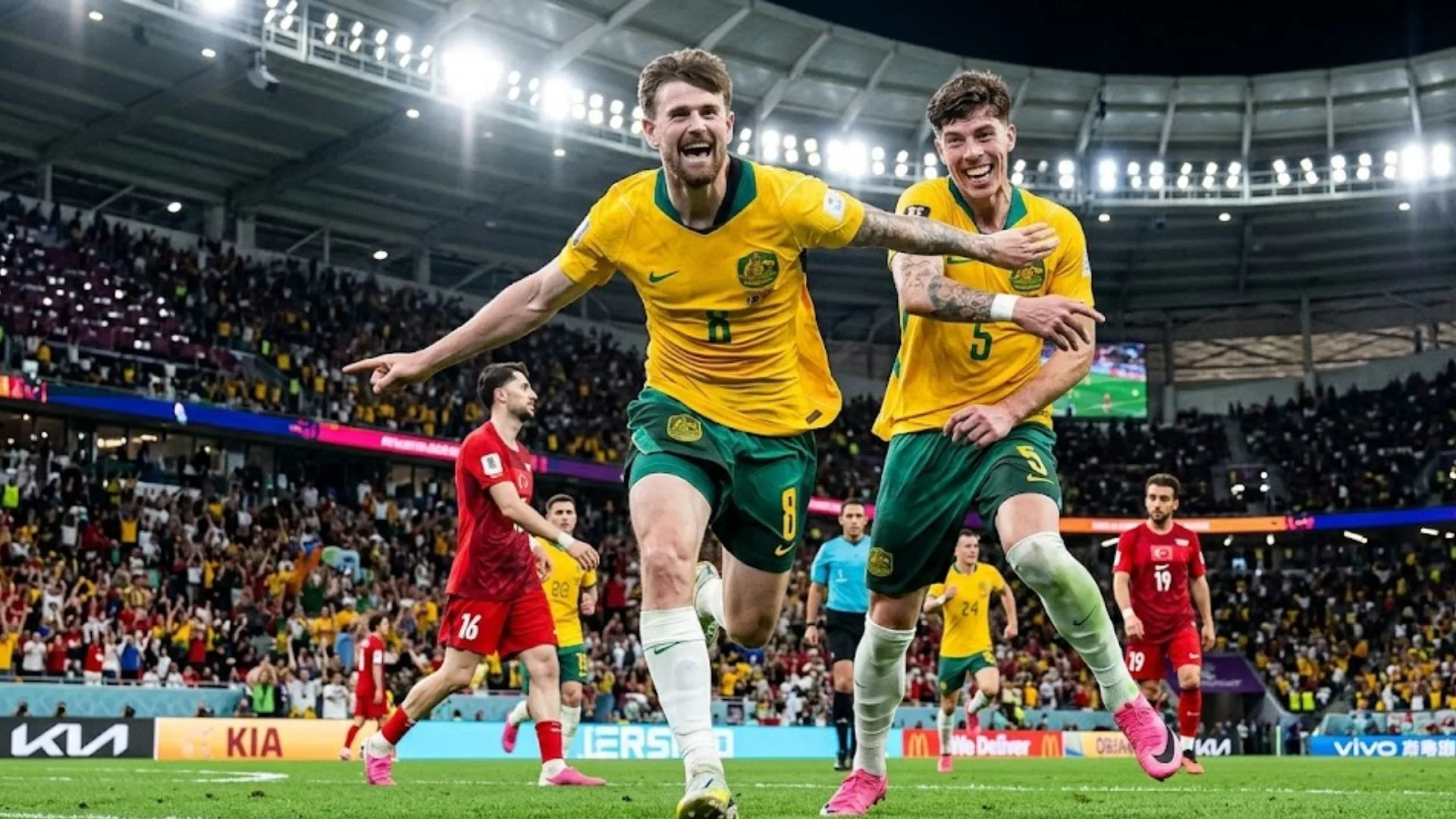 Australia vs Türkiye match score & stats