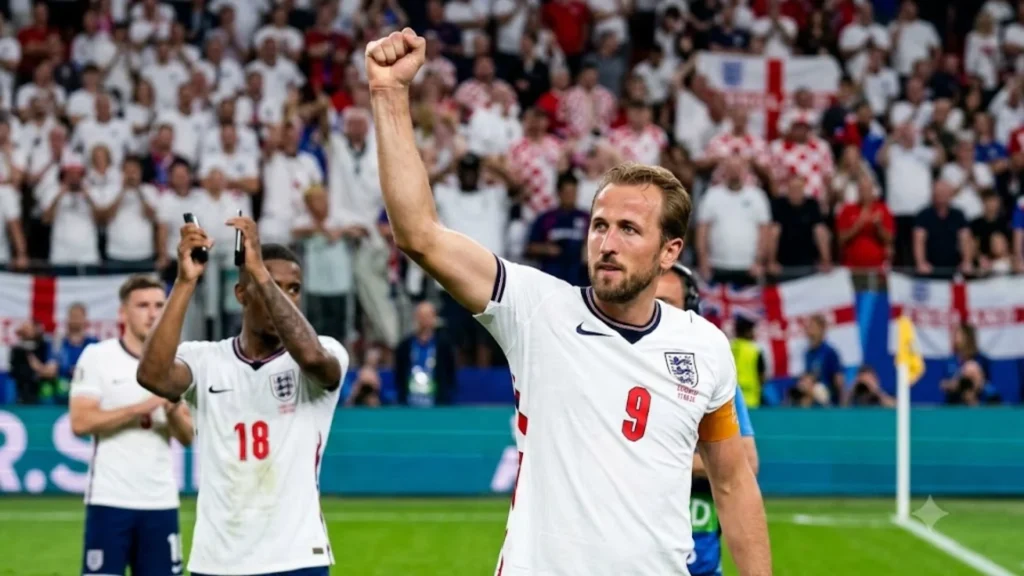 England vs Croatia match stats