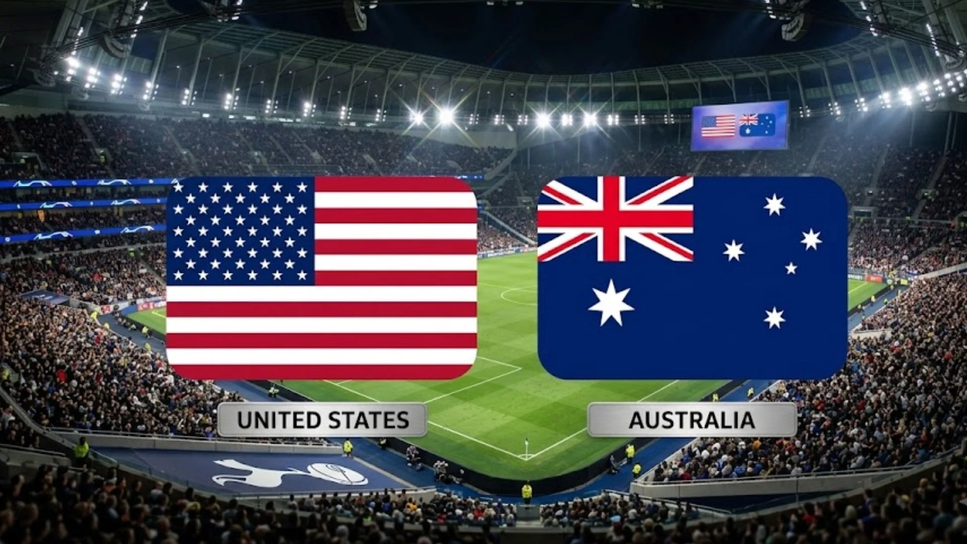 USA vs Australia match stats
