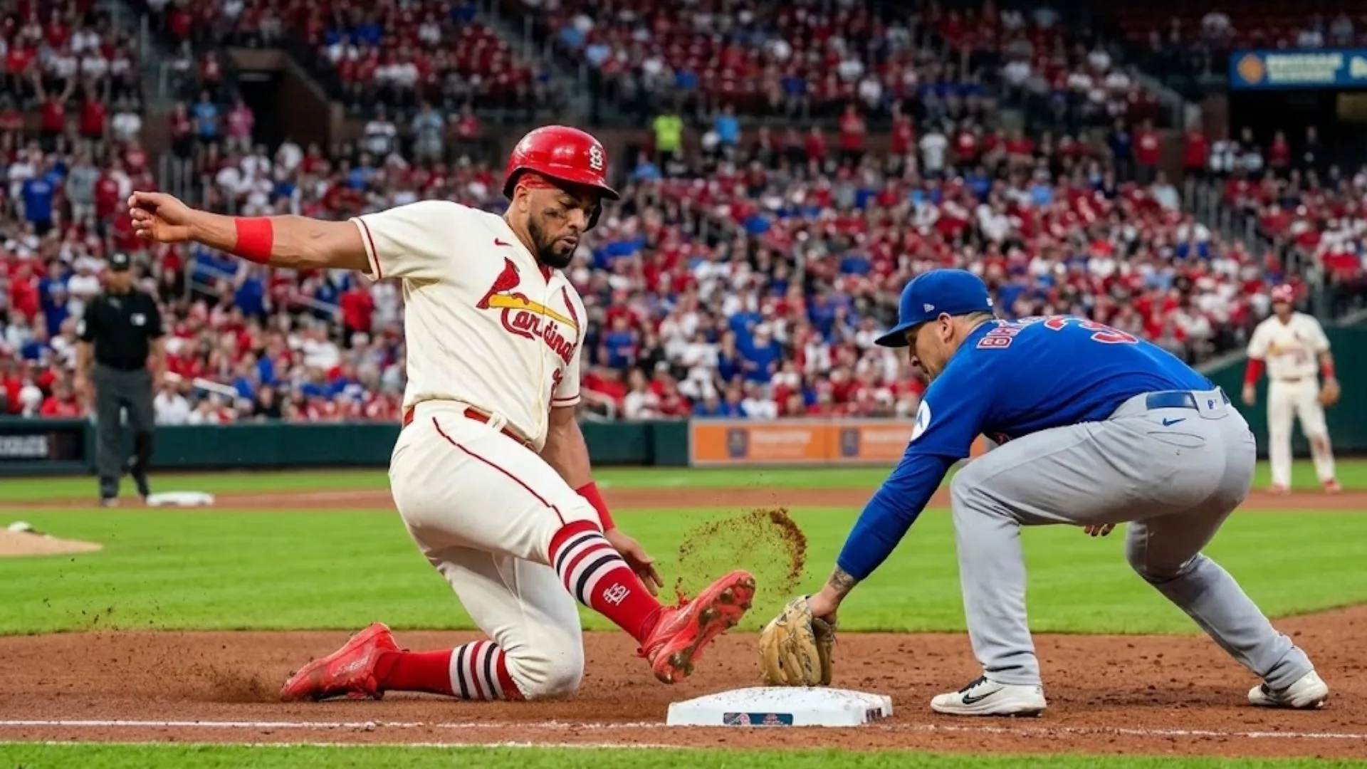 Cubs vs Cardinals match score and stats