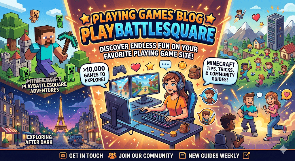 Playing Games Blog Playbattlesquare