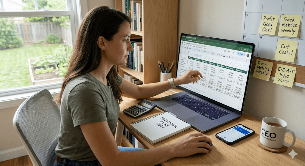 startup booted financial modeling