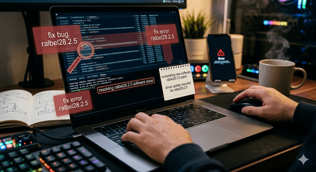 software ralbel28.2.5 issue