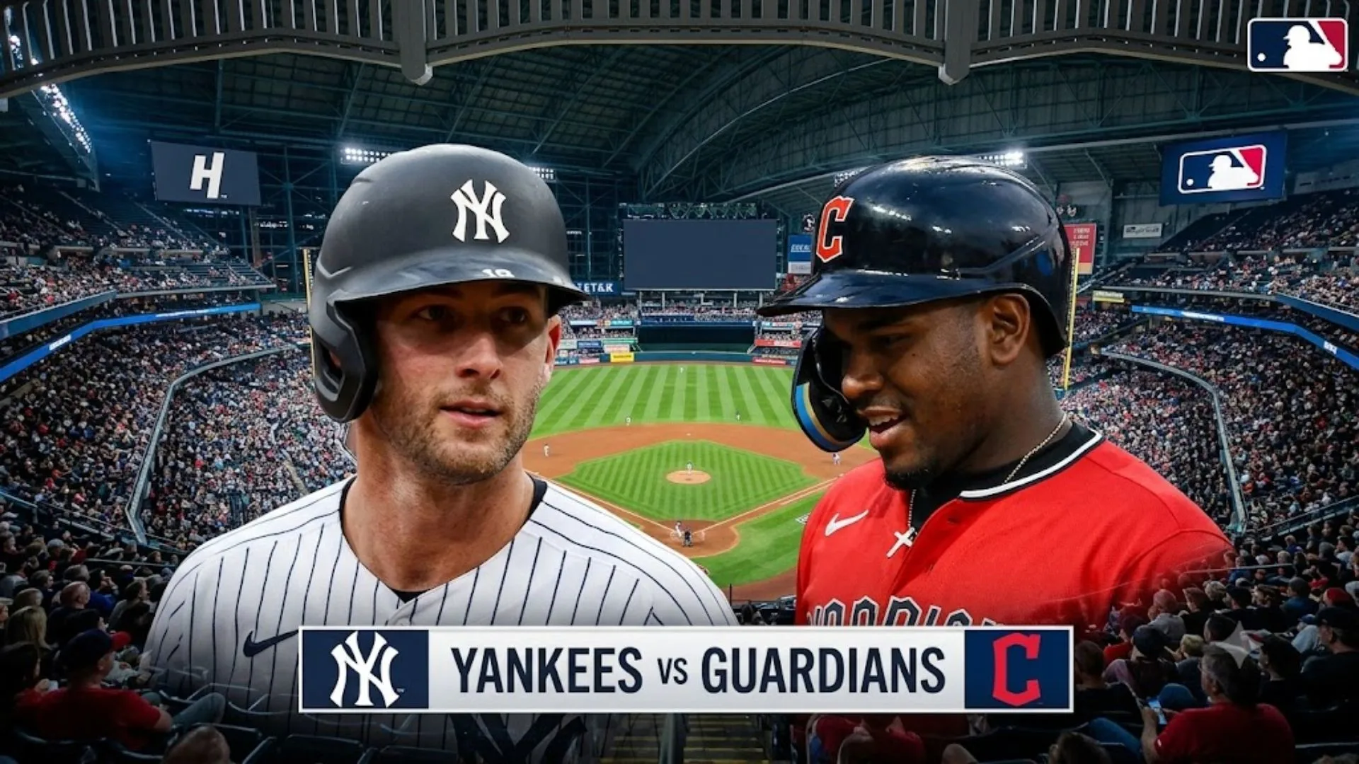 Yankees vs Guardians match score and stats