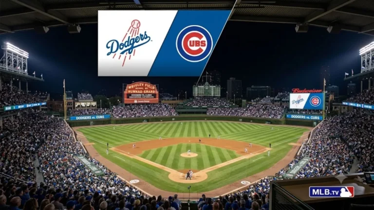 dodgers vs cubs match score
